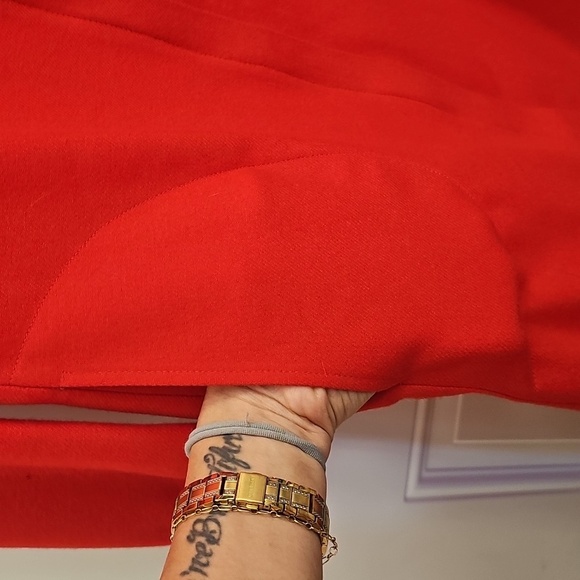 Pendleton,Red, Wool, Robe, Vintage, Retro, Winter, Holiday, Cozy, Fall, Coats - Picture 3 of 11